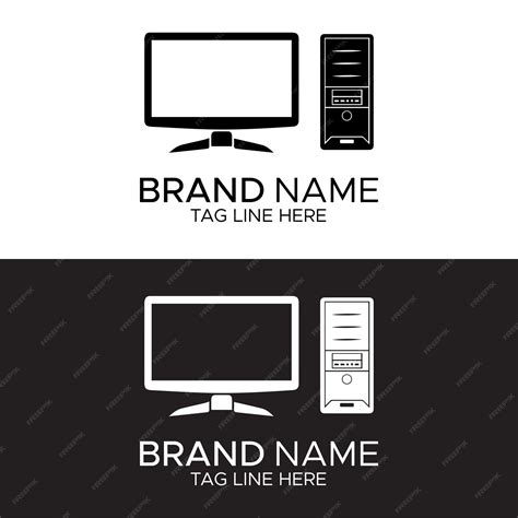 Image result for Simple Black Computer Logo