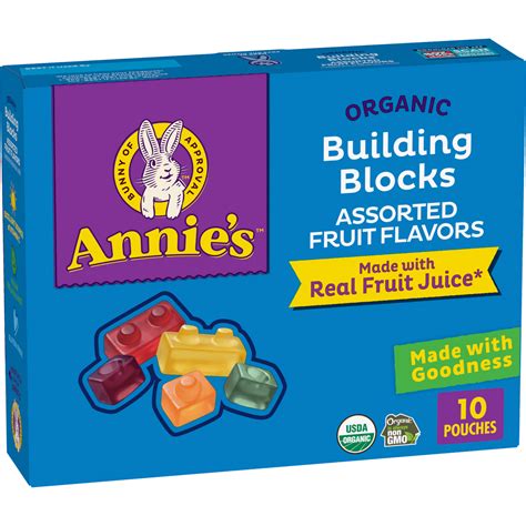Annie's US | Organic Annie's Building Blocks 10ct | Annie's Homegrown