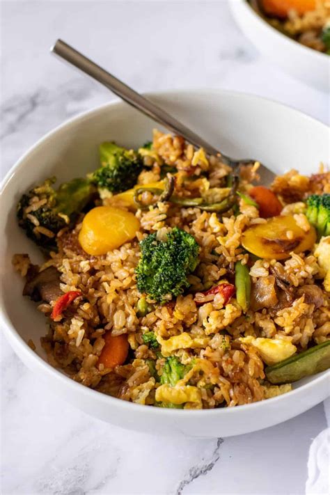 How To Cook Fried Rice Using Brown Rice