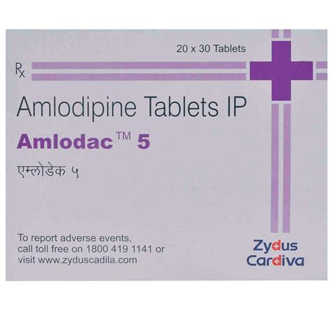 Amlodac 5 Tablet | Uses, Side Effects, Price | Apollo Pharmacy