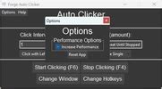 Image result for How to Use Forge Auto Clicker