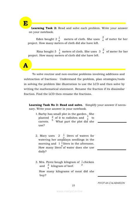 Image result for Module Math Cover Grade 5