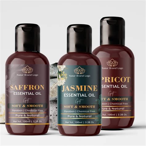 Product Label Template Editable Cosmetic Label Template Skin Care Labe ...