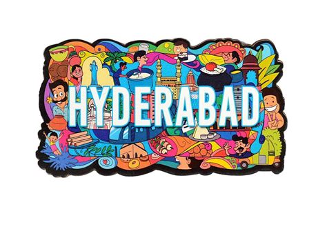 Buy VVWV® Hyderabad Fridge Magnets Refrigerator Home Kitchen Décor ...