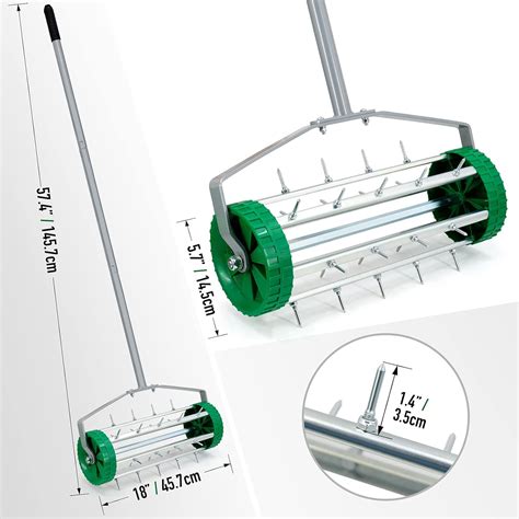 Colwelt Spike Lawn Aerator, Heavy Duty Rolling Lawn India | Ubuy