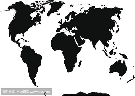 世界地图黑白打印_世界地图黑白高清版大图_微信公众号文章
