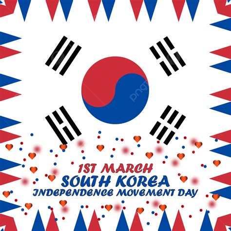 Vector De Movimiento Del 1 De Marzo Del Día De La Independencia De ...