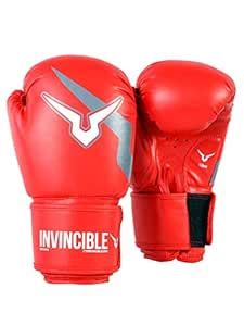 Buy Invincible Amateur Training Boxing Gloves Red Color Online at Low ...