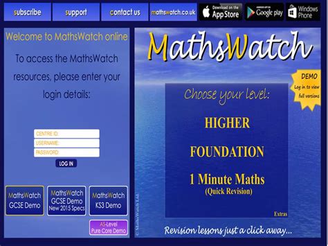 Image result for MathsWatch Solutions