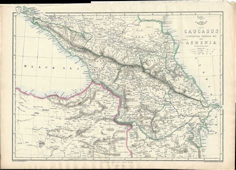 Caucasus Maps – Maps and Antique Prints
