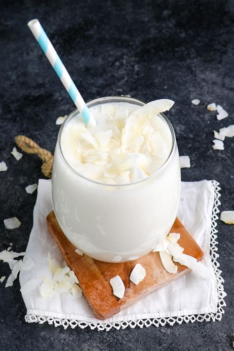 Creamy Greek Yogurt Coconut Milk Smoothie - Delightful E Made