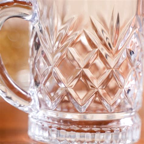 Set Of 6 Crystal Opulence Engraved Coffee Mugs 220ml Online - Premium ...