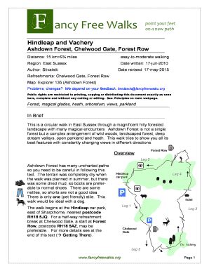 Chelwood Vachery - Fill Online, Printable, Fillable, Blank | pdfFiller