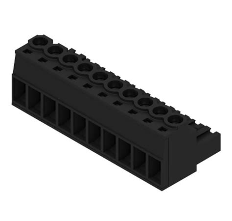 1943890000 Weidmüller | Weidmuller, 5.08mm Pitch, BL, 10 Way, Right ...