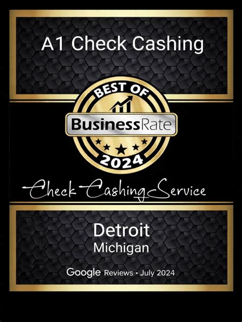 About Check Cashing | Detroit, MI | A1 Check Cashing