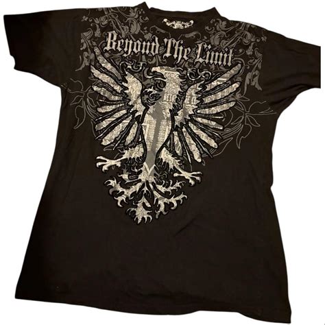 mens beyond the limit vintage rare y2k affliction... | Depop