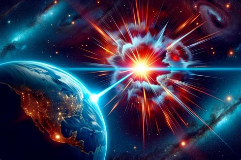Image result for Star Exploding From Earth