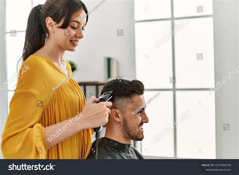 Hair Cutting Saloon Man