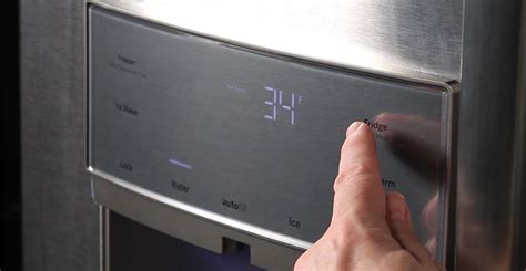 Image result for GE Refrigerator Control Settings