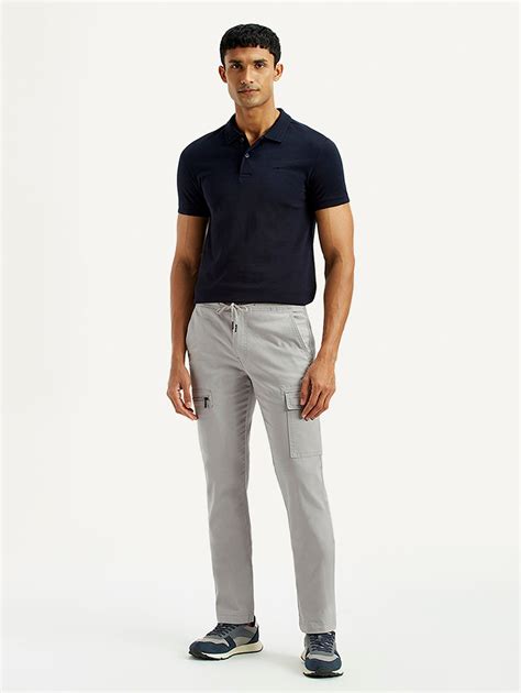 Men's 511 Grey Slim Fit Mid Rise Cargo Trousers – Levis India Store