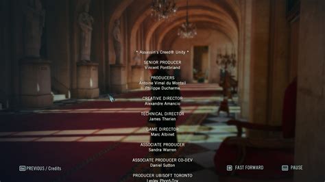 Unity Credits 的图像结果