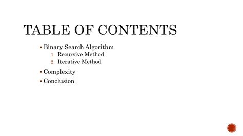 Image result for Binary Search in Python Presentation