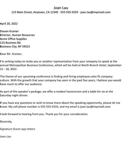 Business Letter Format Example 的图像结果