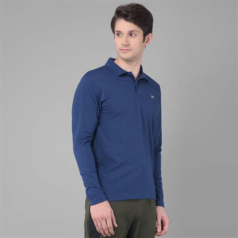 Super Combed Cotton Mens Collared Long sleeve Polo T-Shirt – ForceNXT