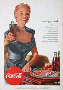 Image result for Old 50s Ads