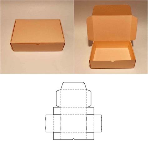 Image result for Rectangular Box Template Printable