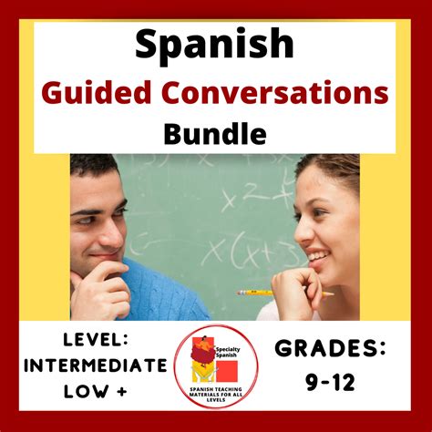 Spanish Guided Partner Conversations 6 Themed Activities! - Specialty ...
