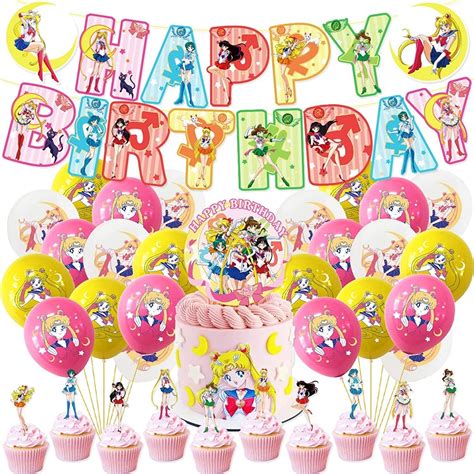 Sailor Moon Happy Birthday Banner Happy Birthday Sailor Moon