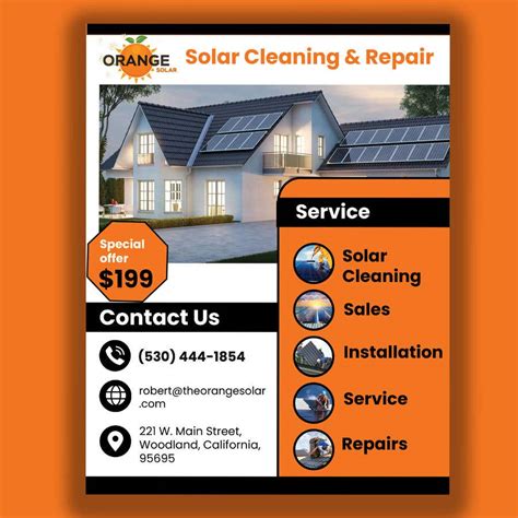 Entry #205 by taniap6 for Upgraded Promotion Flyer Design for Solar ...