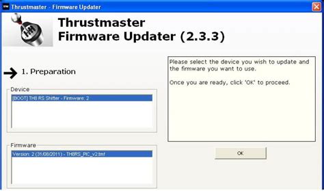 Image result for Thrustmaster Firmware Update