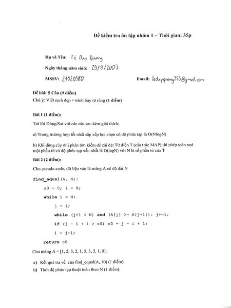 Image result for Data Structures and Algorithms Exam Questions