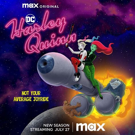 Harley Quinn, Poison Ivy Are Riding High Into Season 4 This Month