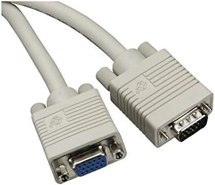 MaK WOrLD VGA Extension Cable 15 Pin VGA Male to Female for Monitor etc ...