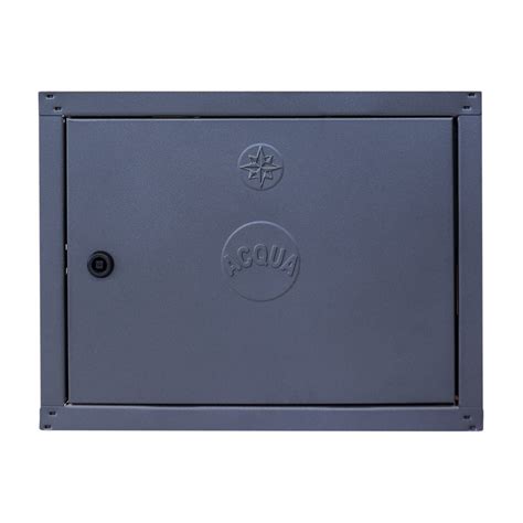 Sportello In Acciaio Inox Per Contatore Acqua – Misure 45x60 Cm, Telaio Incluso