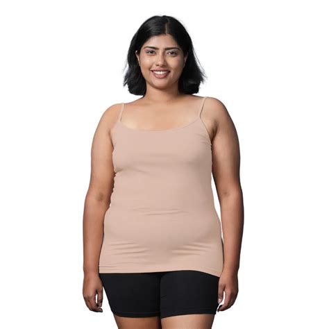 Shop Plus Size Adjustable Strap Camisole For Women Online At Adira