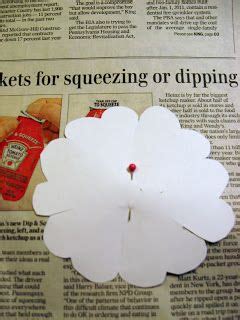 Image result for Newspaper Flower Tutorial