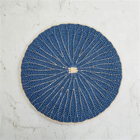 Buy Foliage Swirl Rattan Handmade Placemat from Home Centre at just INR ...