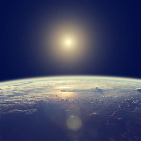 太空视角,地球,太空,地球日,行星,光晕,地球形,银河系,形状,夜晚摄影素材,汇图网www.huitu.com