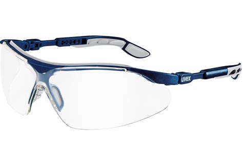 UVEX® i-vo | Safety goggles Blue / Grey | with duo component technology ...