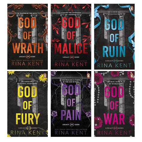 Amazon.com: Legacy of Gods Series by Rina Kent – 6 Book Set (God of ...