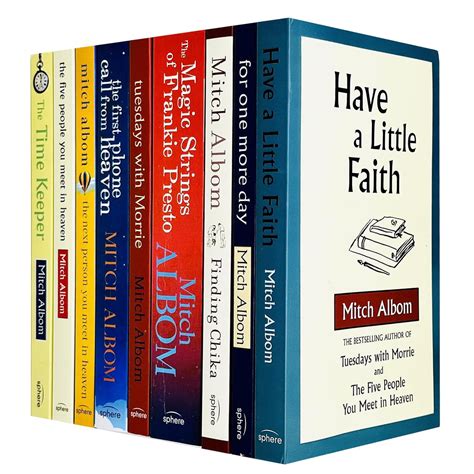 Mitch Albom Collection 9 Books Set (Have A Little Faith,For One More ...
