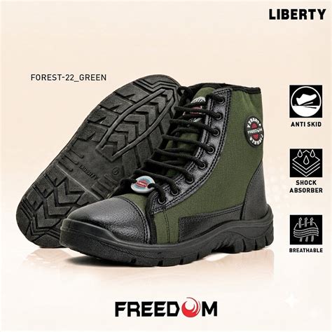 Buy Freedom Sports (Green) Defence Jungle Boot FOREST-22 By Liberty