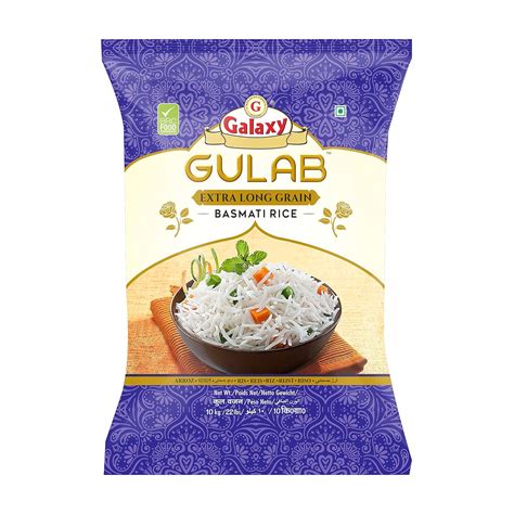 Galaxy Gulab Basmati Rice, Aromatic Authentic Aged Biryani Rice, Extra ...