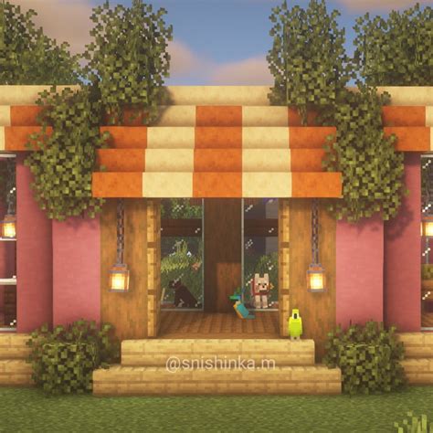 Minecraft Cute Shop Tutorial 的图像结果