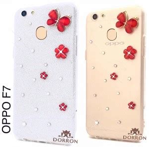DORRON Back Cover for OPPO F7 Stylish Designer Butterfly Design Glitter ...