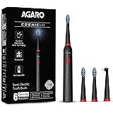 AGARO COSMIC PLUS MAX Sonic Electric tooth brush for adults with 5 ...